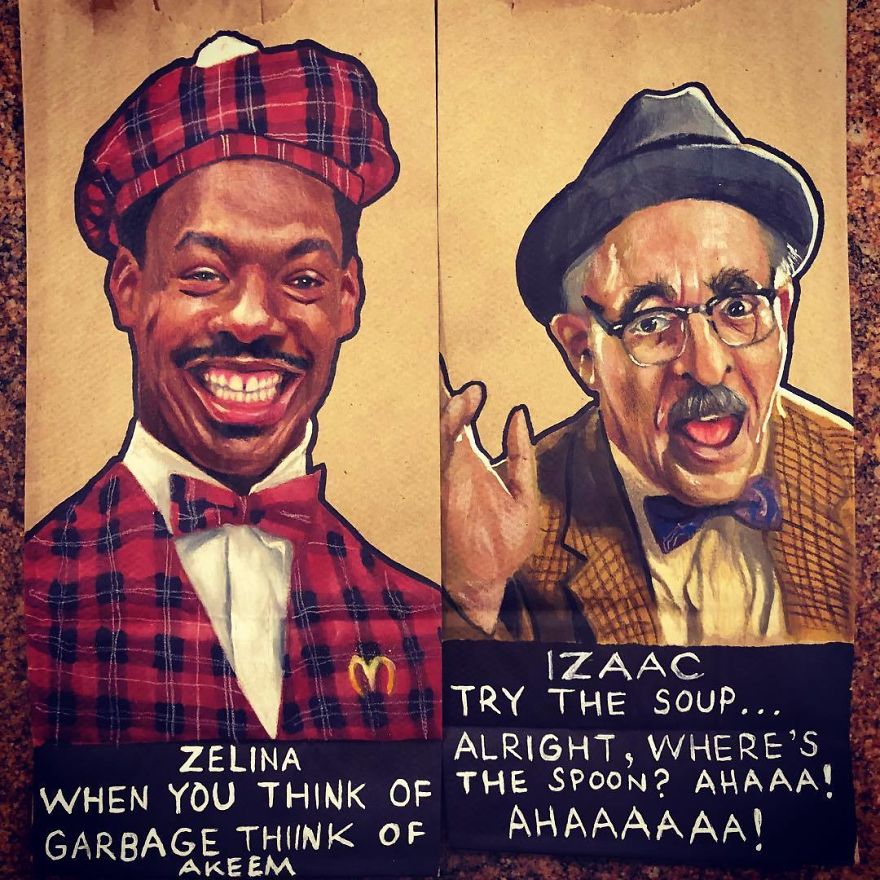 This Dad Started Drawing On His Kids’ Lunch Bags 5 Years Ago And Even Obama Loved Them This Dad Started Drawing On His Kids’ Lunch Bags 5 Years Ago And Even Obama Loved Them