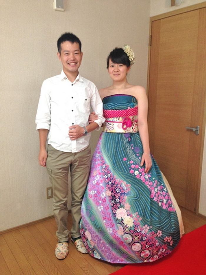 Brides In Japan Are Turning Their Traditional Kimonos Into Extraordinary Wedding Dresses