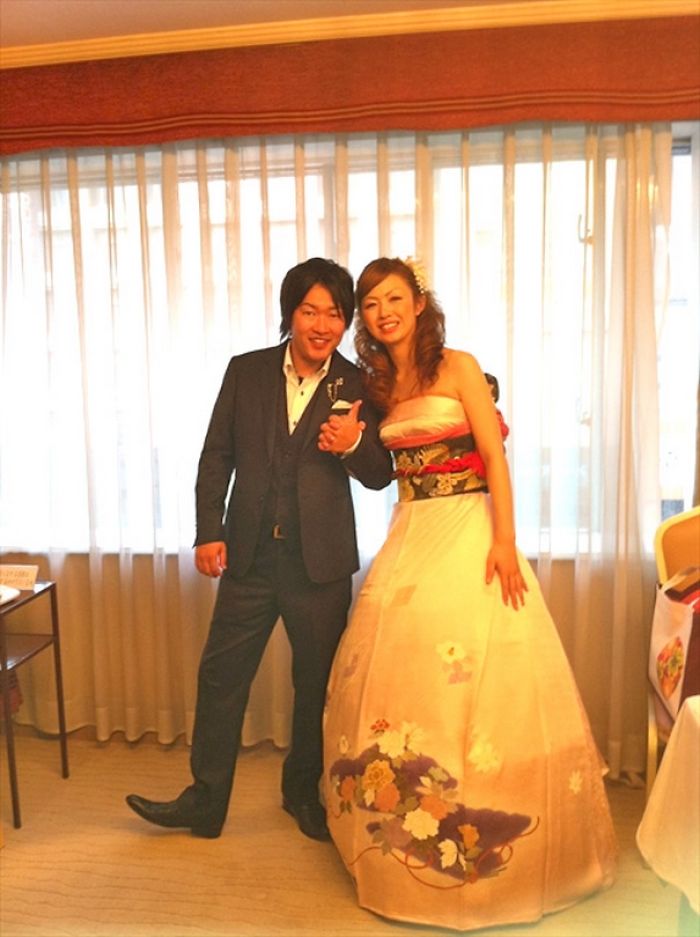 Brides In Japan Are Turning Their Traditional Kimonos Into Extraordinary Wedding Dresses