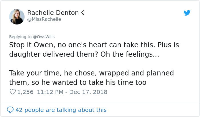 Dying Man Bought Christmas Gifts For Neighbor&#8217;s 2-Year-Old That She Will Be Getting Until 2032