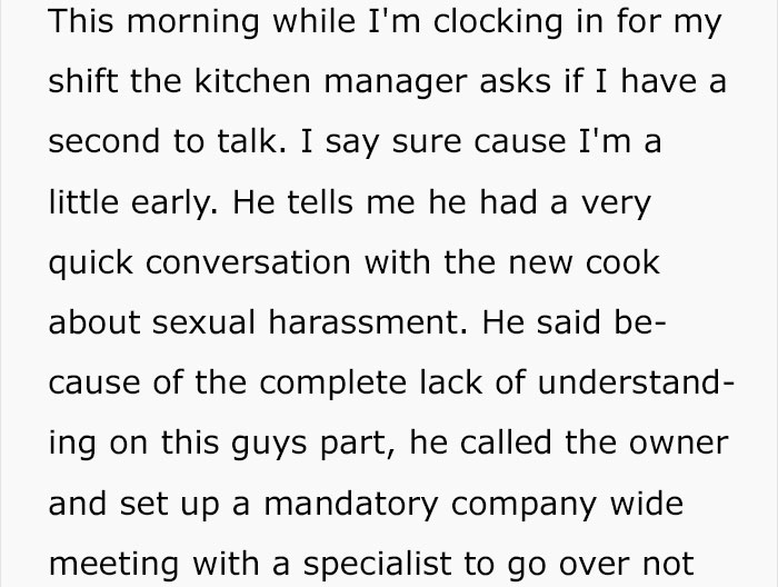 This Woman’s Co-Worker, Who Insisted On Getting A Hug, Was Taught A Valuable Lesson About Consent This Woman’s Co-Worker, Who Insisted On Getting A Hug, Was Taught A Valuable Lesson About Consent