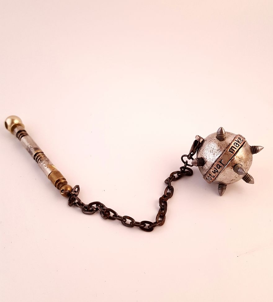 Steampunk Sculptures That I Create From Trash (New Pics)