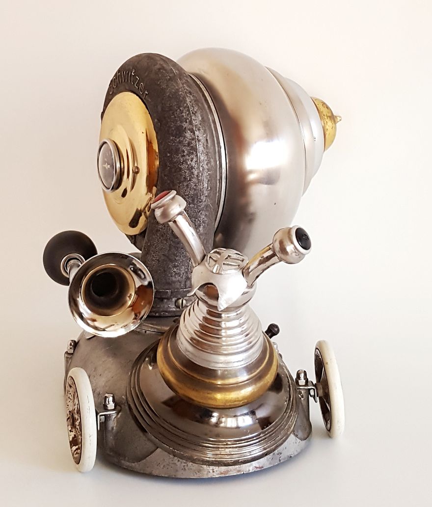Steampunk Sculptures That I Create From Trash (New Pics)