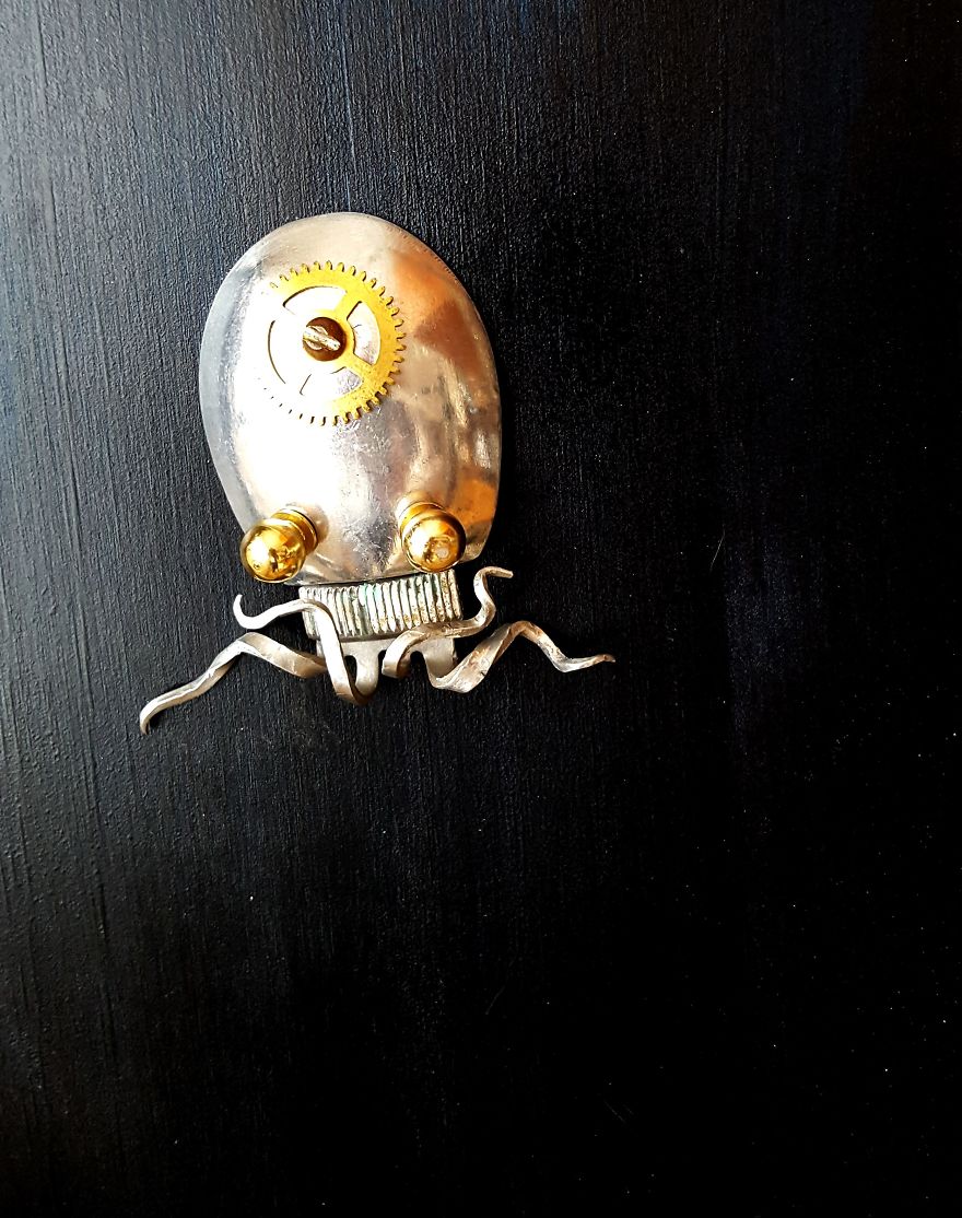 Steampunk Sculptures That I Create From Trash (New Pics)