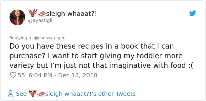 Chrissy Teigen Created A Real Menu For Her Picky 2-Year-Old And It&#8217;s Hilarious