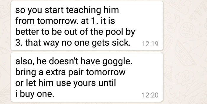 &#8220;I Teach Swimming To Kids For Free. Mom Demands That I Teach Her Son Exclusively And Give Her The Money&#8221;