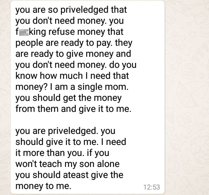 &#8220;I Teach Swimming To Kids For Free. Mom Demands That I Teach Her Son Exclusively And Give Her The Money&#8221;