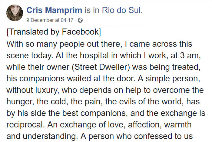 Homeless Man Goes To The Hospital, Staff Soon Realize That He’s Not Alone Homeless Man Goes To The Hospital, Staff Soon Realize That He’s Not Alone