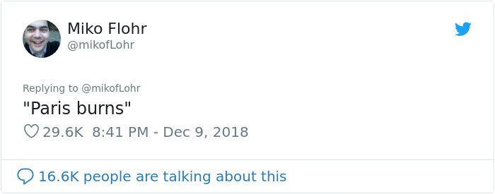 Someone Shows How Paris Protest Fire ‘Actually Looked’, Gets Shut Down With Facts Someone Shows How Paris Protest Fire ‘Actually Looked’, Gets Shut Down With Facts