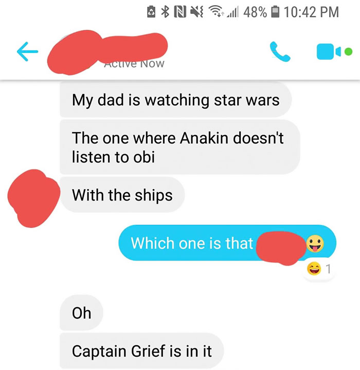 Guy Shares A Hilarious Chat With His Girlfriend Who’s Watching Star Wars For The First Time Guy Shares A Hilarious Chat With His Girlfriend Who’s Watching Star Wars For The First Time