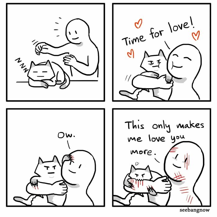 29 Comics By Xibang Starring A Cat Who Is Honest, Dramatic, And Absolutely Unbothered
