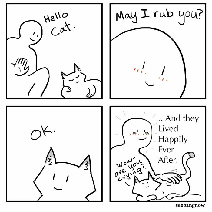 29 Comics By Xibang Starring A Cat Who Is Honest, Dramatic, And Absolutely Unbothered