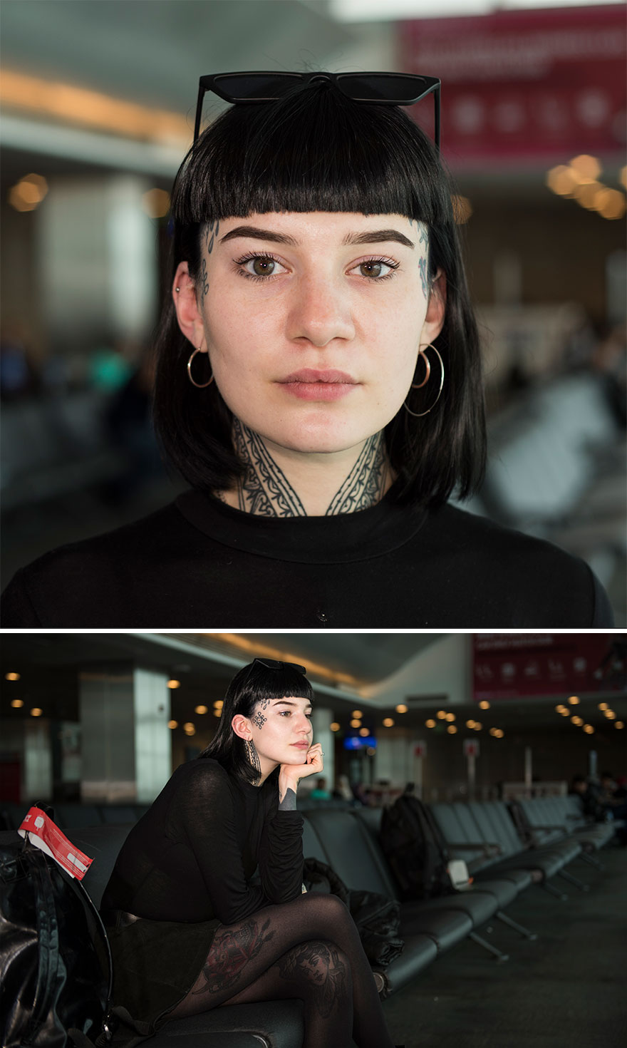 I Work At The Airport And Photograph Unique People From All Over The World