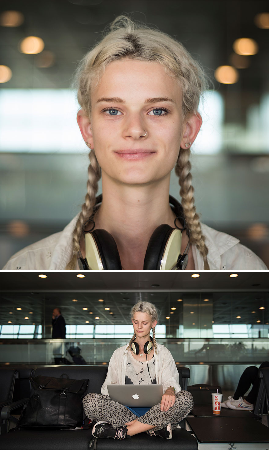 I Work At The Airport And Photograph Unique People From All Over The World