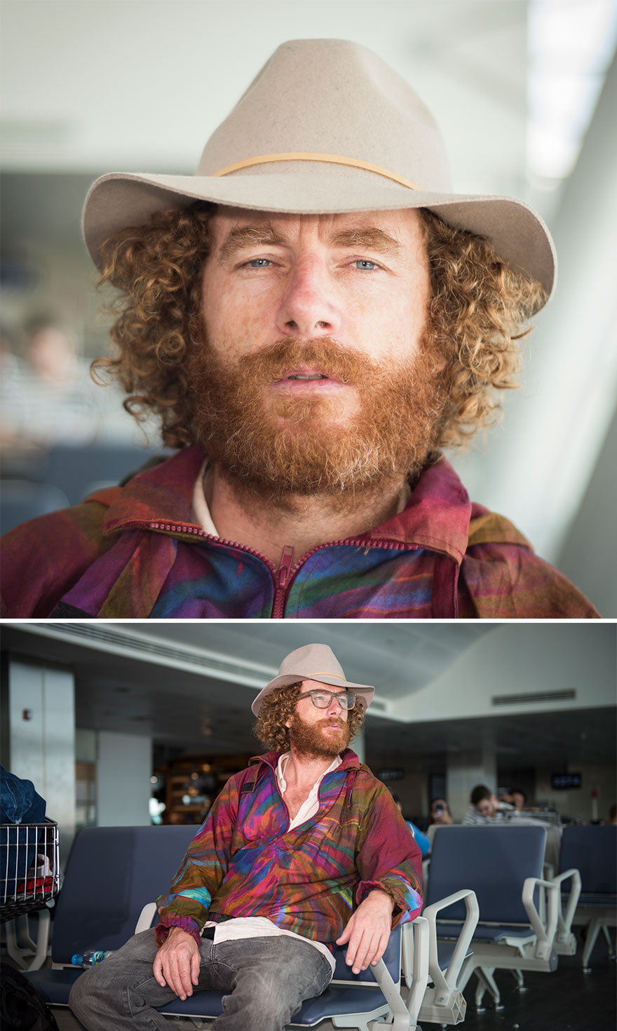 I Work At The Airport And Photograph Unique People From All Over The World