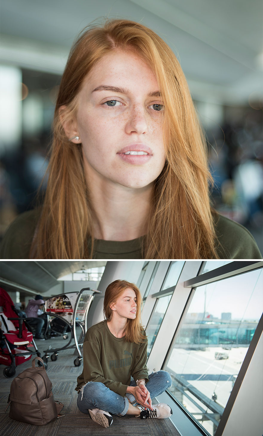 I Work At The Airport And Photograph Unique People From All Over The World