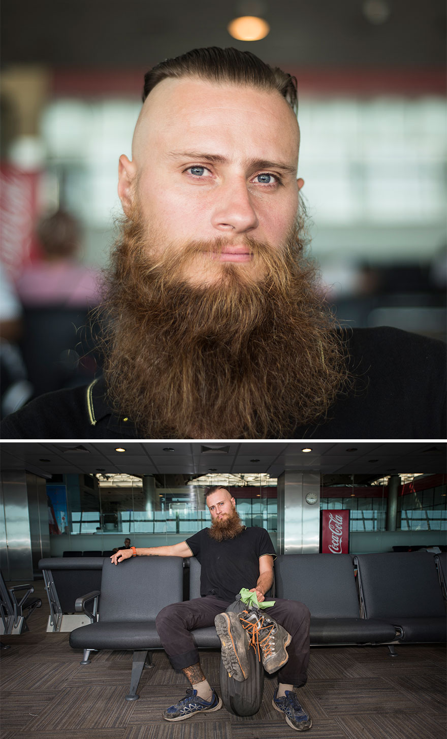 I Work At The Airport And Photograph Unique People From All Over The World