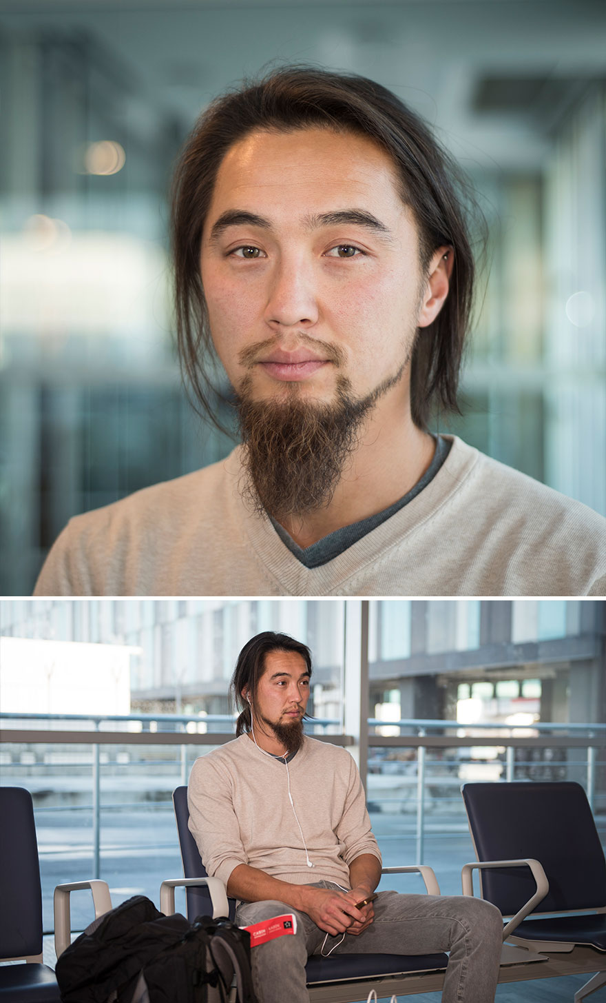 I Work At The Airport And Photograph Unique People From All Over The World