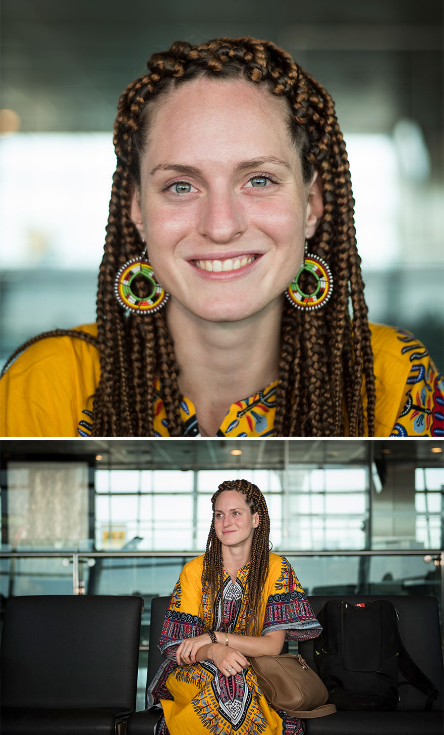 I Work At The Airport And Photograph Unique People From All Over The World