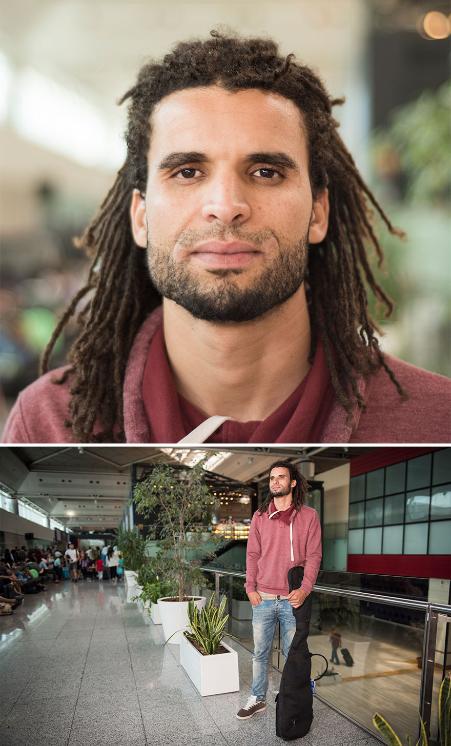I Work At The Airport And Photograph Unique People From All Over The World