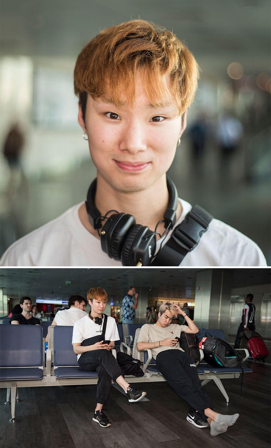 I Work At The Airport And Photograph Unique People From All Over The World