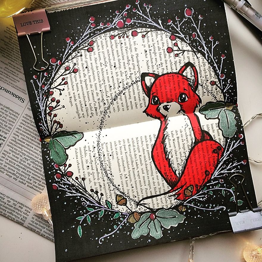 I Create Art On The Old Books I Find In Flea Markets (Part 3) I Create Art On The Old Books I Find In Flea Markets (Part 3)