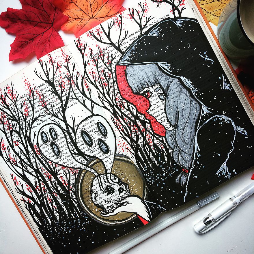 I Create Art On The Old Books I Find In Flea Markets (Part 3) I Create Art On The Old Books I Find In Flea Markets (Part 3)