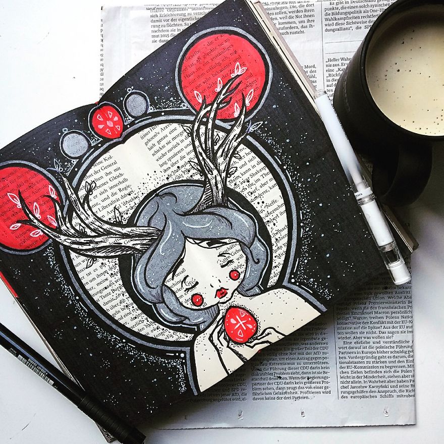 I Create Art On The Old Books I Find In Flea Markets (Part 3) I Create Art On The Old Books I Find In Flea Markets (Part 3)