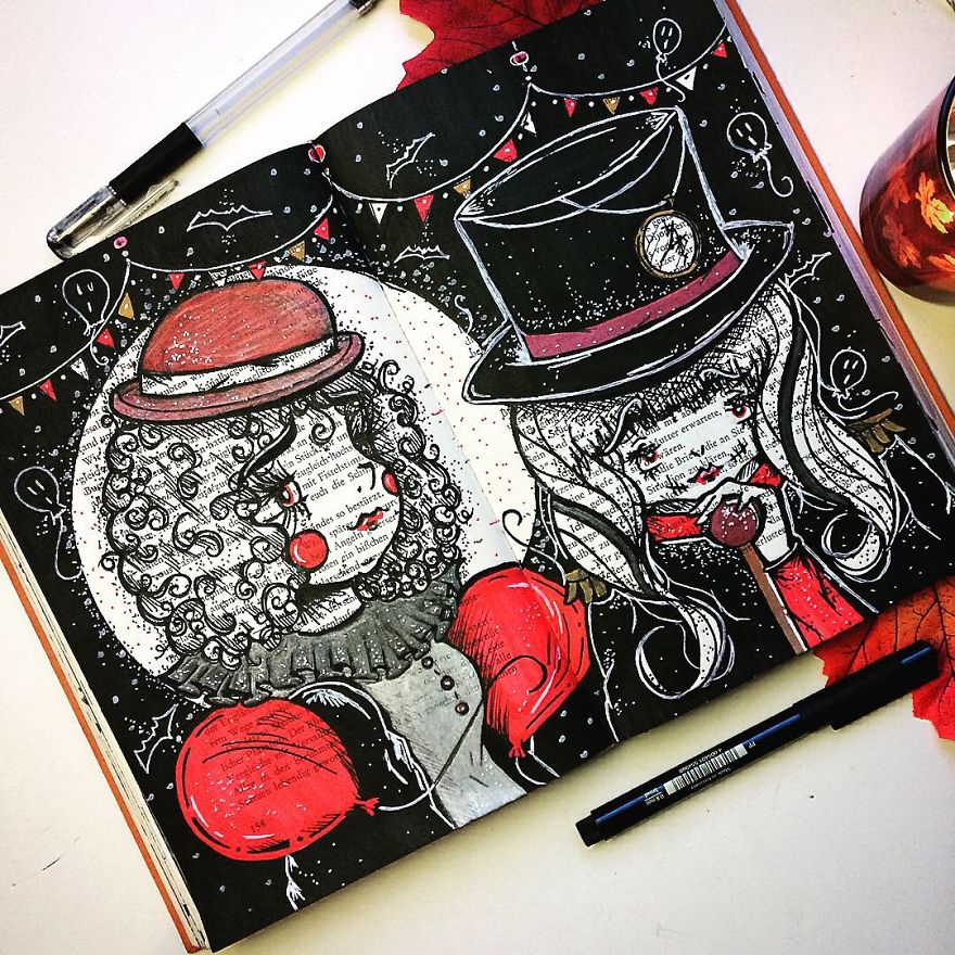 I Create Art On The Old Books I Find In Flea Markets (Part 3) I Create Art On The Old Books I Find In Flea Markets (Part 3)