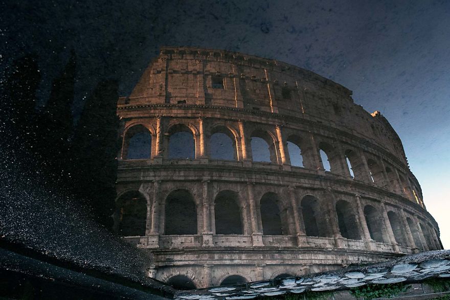 I Captured The Ancient Beauty Of Rome In The Rain