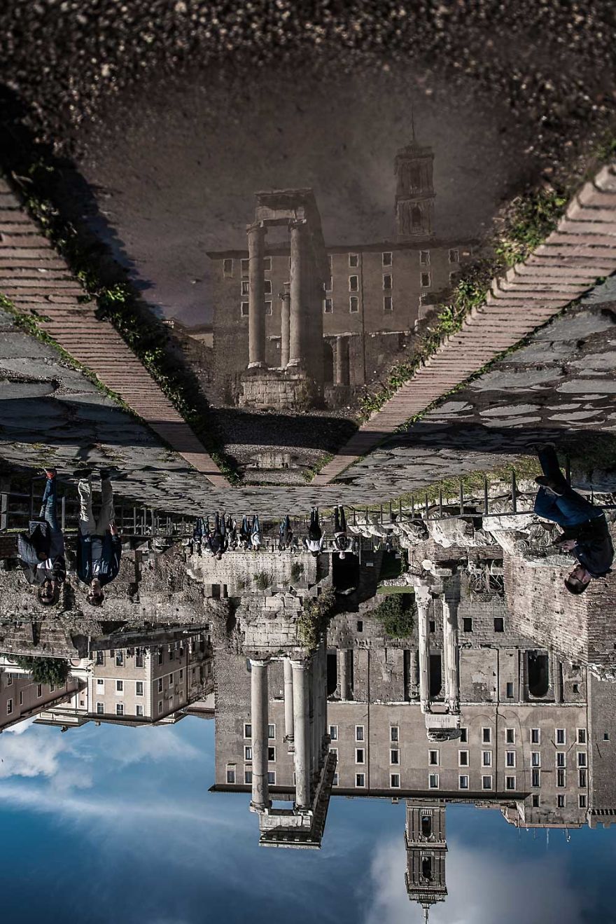 I Captured The Ancient Beauty Of Rome In The Rain