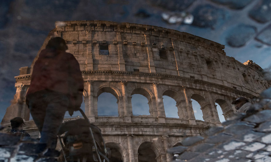 I Captured The Ancient Beauty Of Rome In The Rain