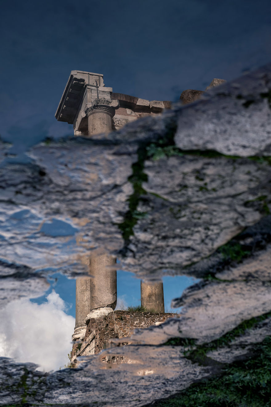 I Captured The Ancient Beauty Of Rome In The Rain