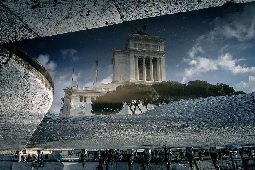 I Captured The Ancient Beauty Of Rome In The Rain