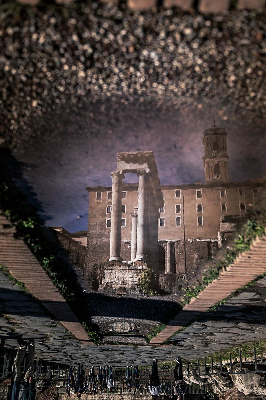 I Captured The Ancient Beauty Of Rome In The Rain
