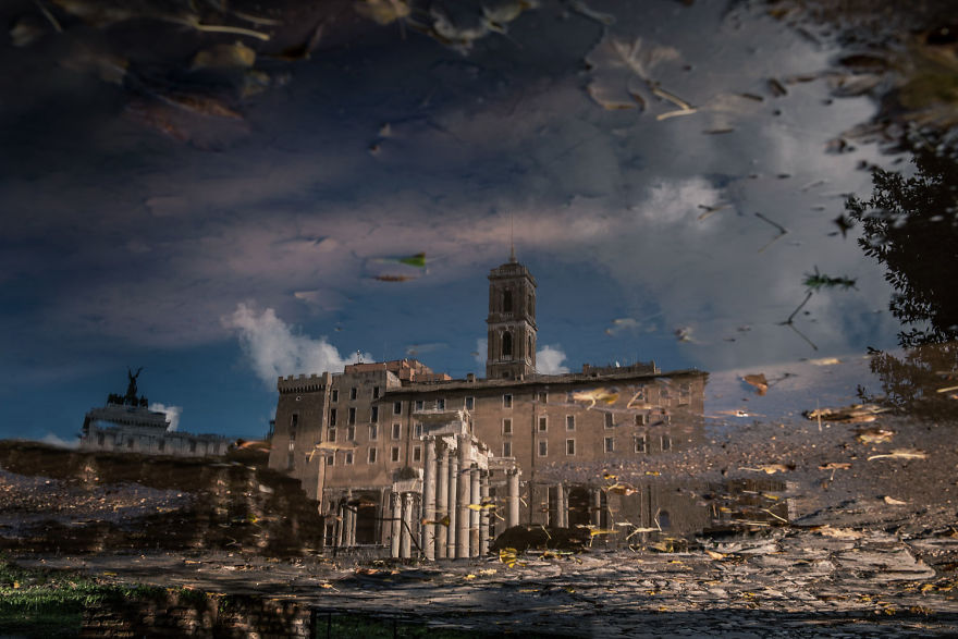 I Captured The Ancient Beauty Of Rome In The Rain
