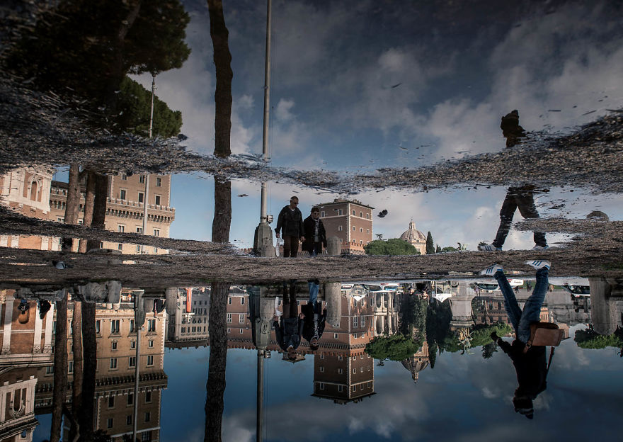 I Captured The Ancient Beauty Of Rome In The Rain