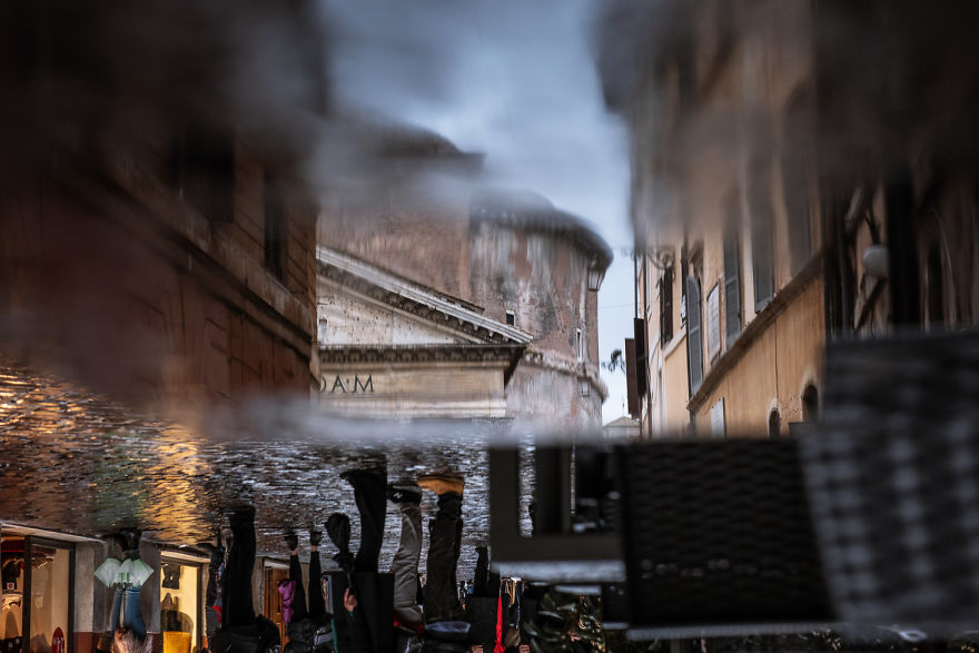 I Captured The Ancient Beauty Of Rome In The Rain