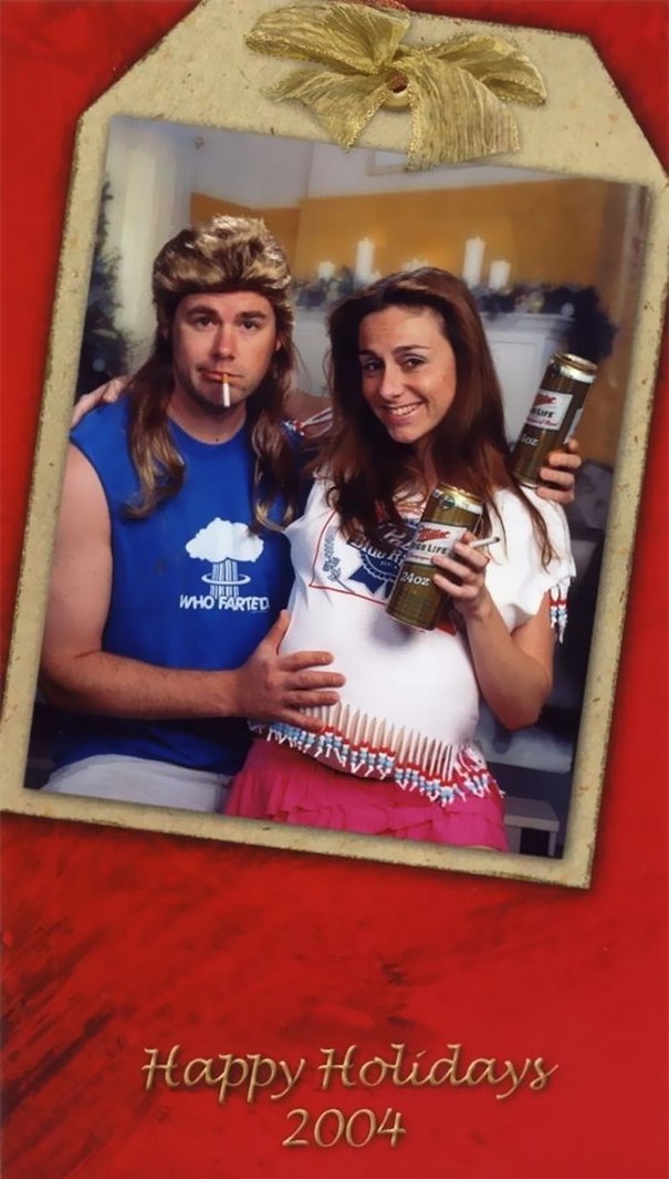 Family Sends The Most Awkward Christmas Cards For 16 Years, And It’s Too Funny