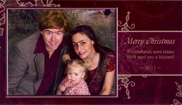 Family Sends The Most Awkward Christmas Cards For 16 Years, And It’s Too Funny