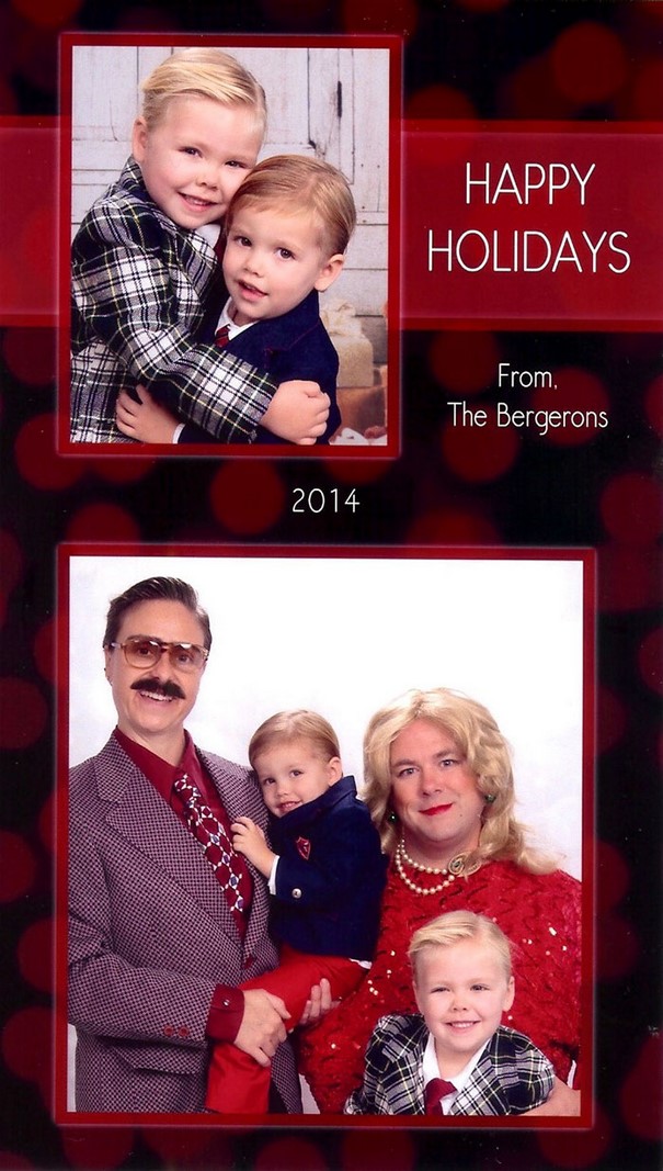 Family Sends The Most Awkward Christmas Cards For 16 Years, And It’s Too Funny