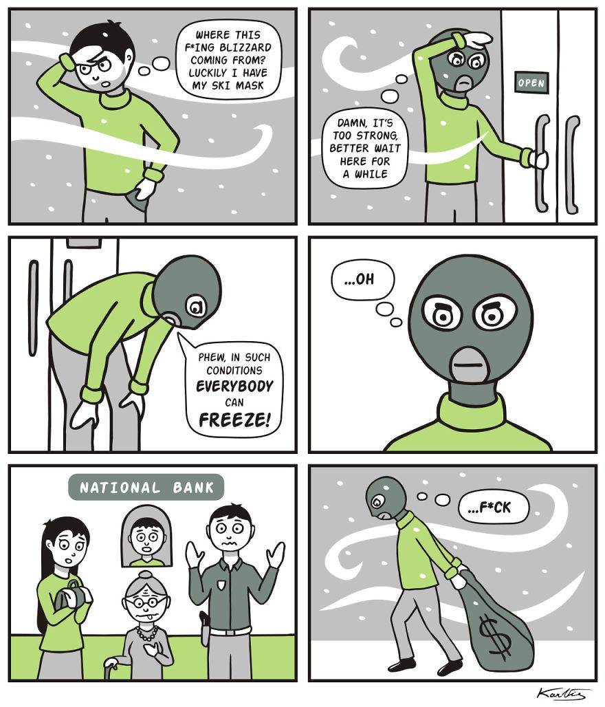 My 12 Comics About Jimmy The Literalist Mobster, Who Takes His Job Way Too Literally My 12 Comics About Jimmy The Literalist Mobster, Who Takes His Job Way Too Literally