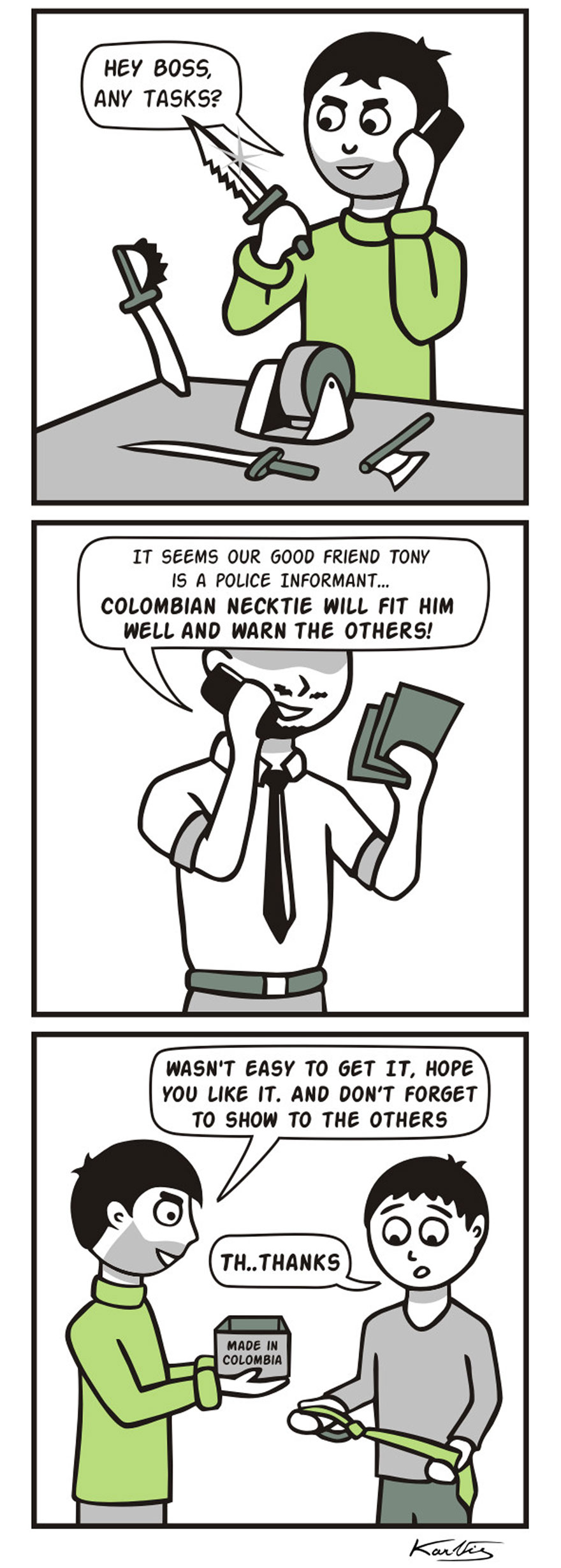 My 12 Comics About Jimmy The Literalist Mobster, Who Takes His Job Way Too Literally My 12 Comics About Jimmy The Literalist Mobster, Who Takes His Job Way Too Literally