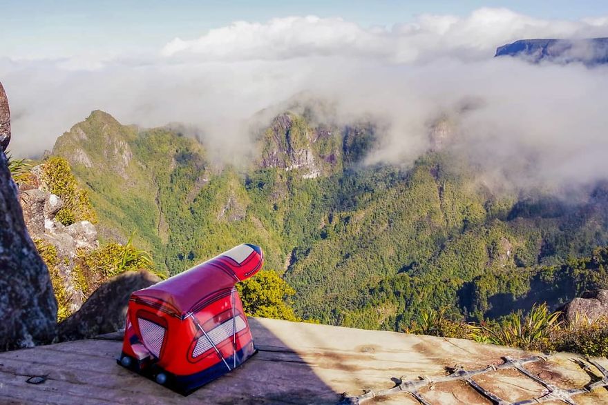 I Show The Beauty Of New Zealand Through The Eyes Of A Lego Backpacker