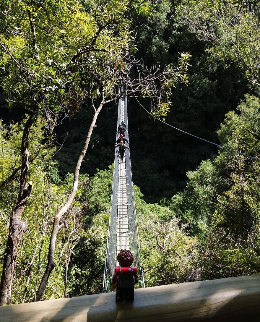 I Show The Beauty Of New Zealand Through The Eyes Of A Lego Backpacker
