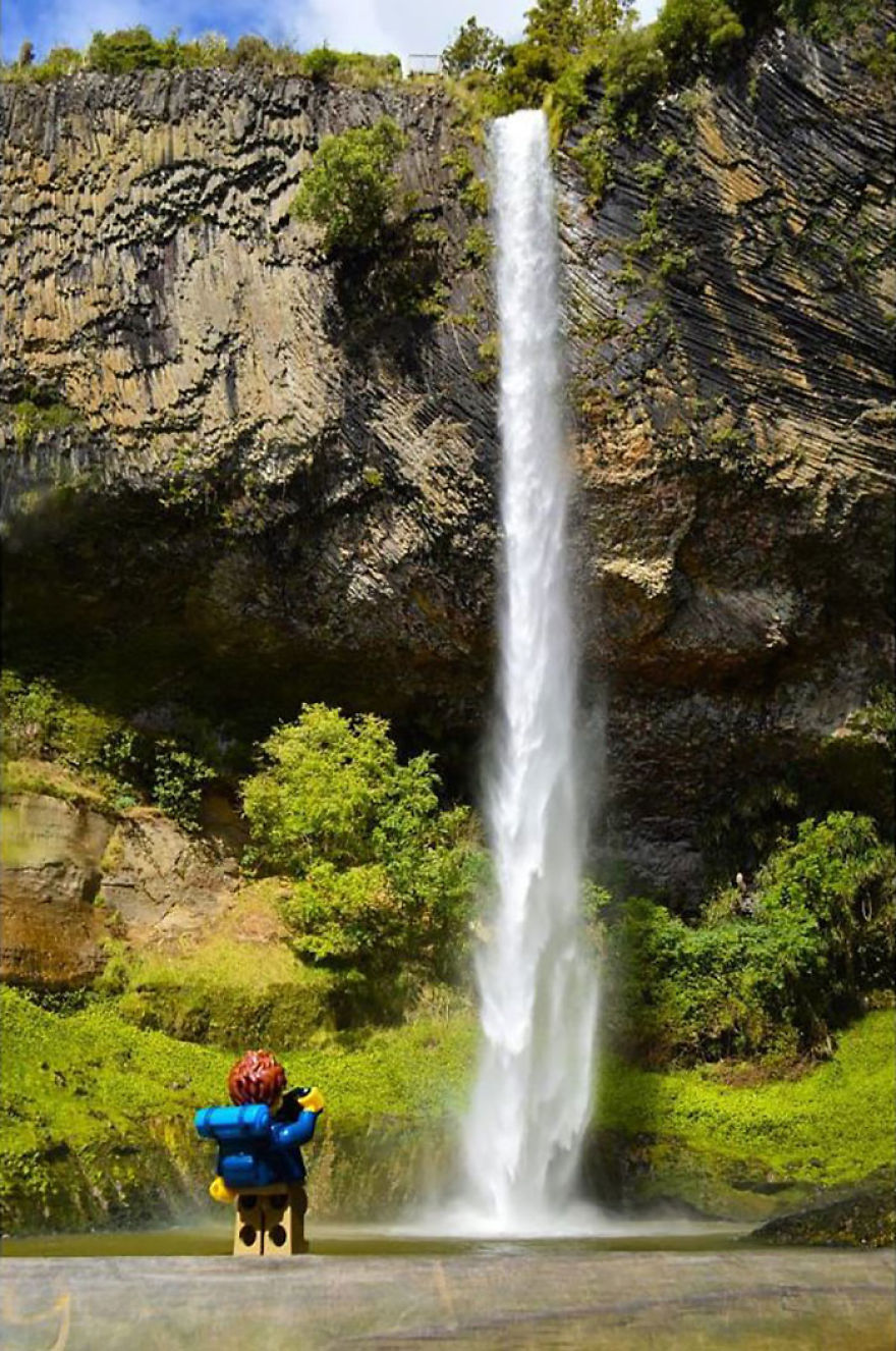 I Show The Beauty Of New Zealand Through The Eyes Of A Lego Backpacker