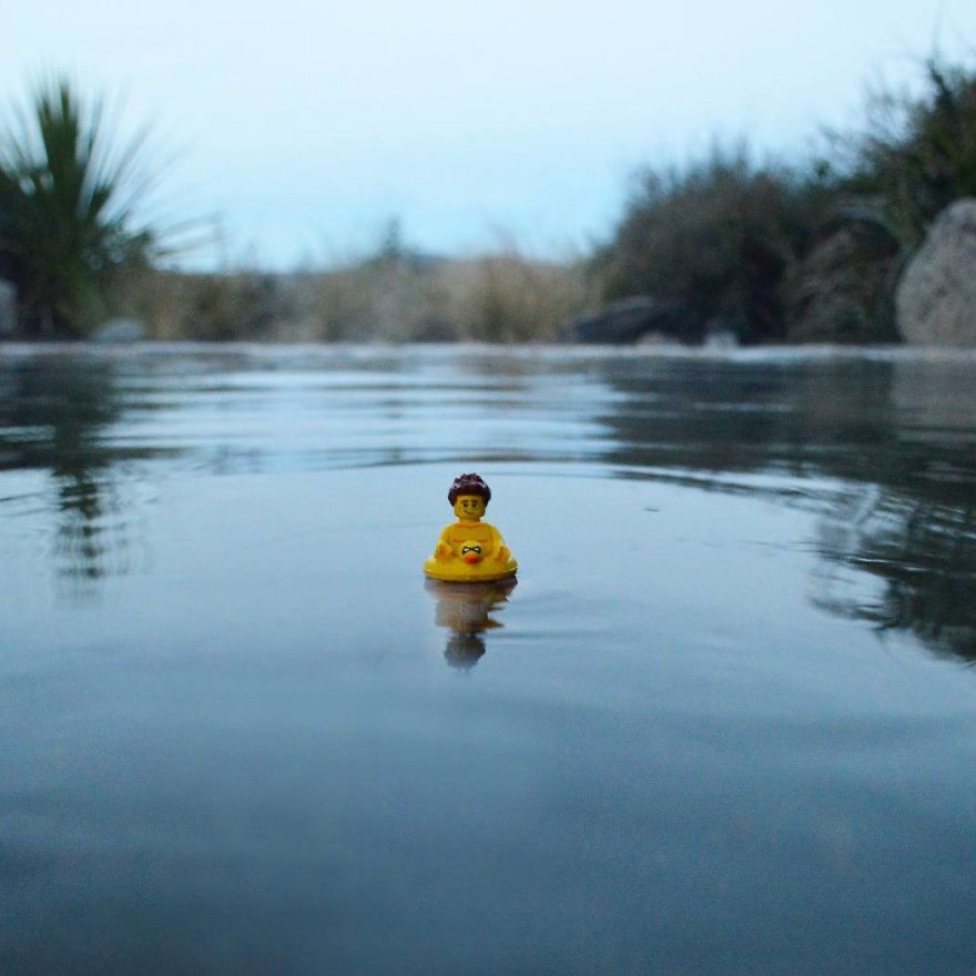 I Show The Beauty Of New Zealand Through The Eyes Of A Lego Backpacker