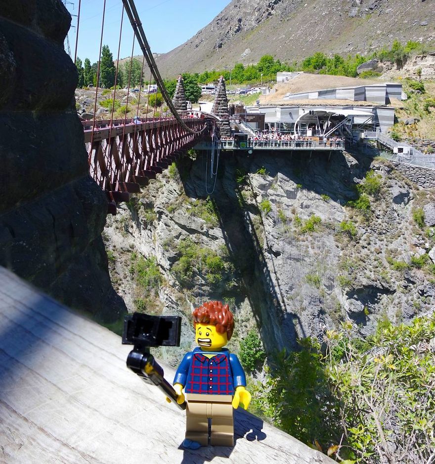 I Show The Beauty Of New Zealand Through The Eyes Of A Lego Backpacker