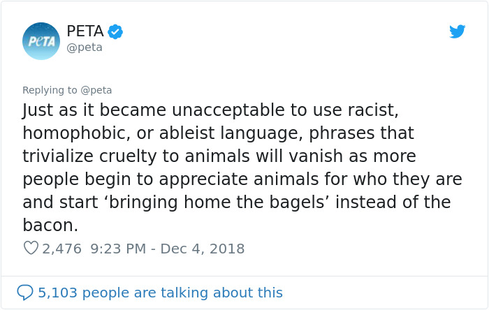 PETA Asks People To Stop Using &#8220;Anti-Animal&#8221; Phrases And People Can&#8217;t Help But Laugh