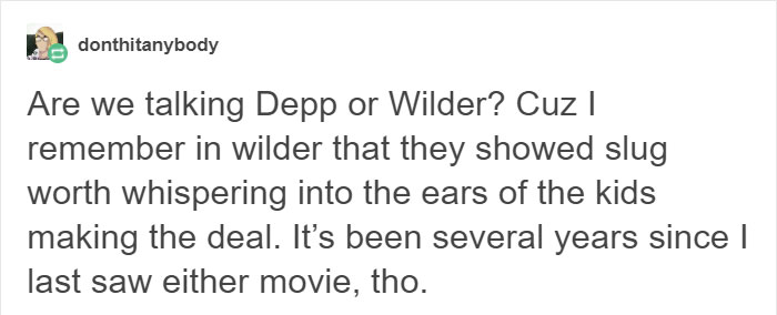 Tumblr User Explains Why Violet Should Have Won In “Willy Wonka & The Chocolate Factory” Tumblr User Explains Why Violet Should Have Won In “Willy Wonka & The Chocolate Factory”